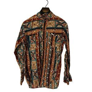 Vintage Mo Betta Western Shirt button down Charlene Apache Oklahoma size 35